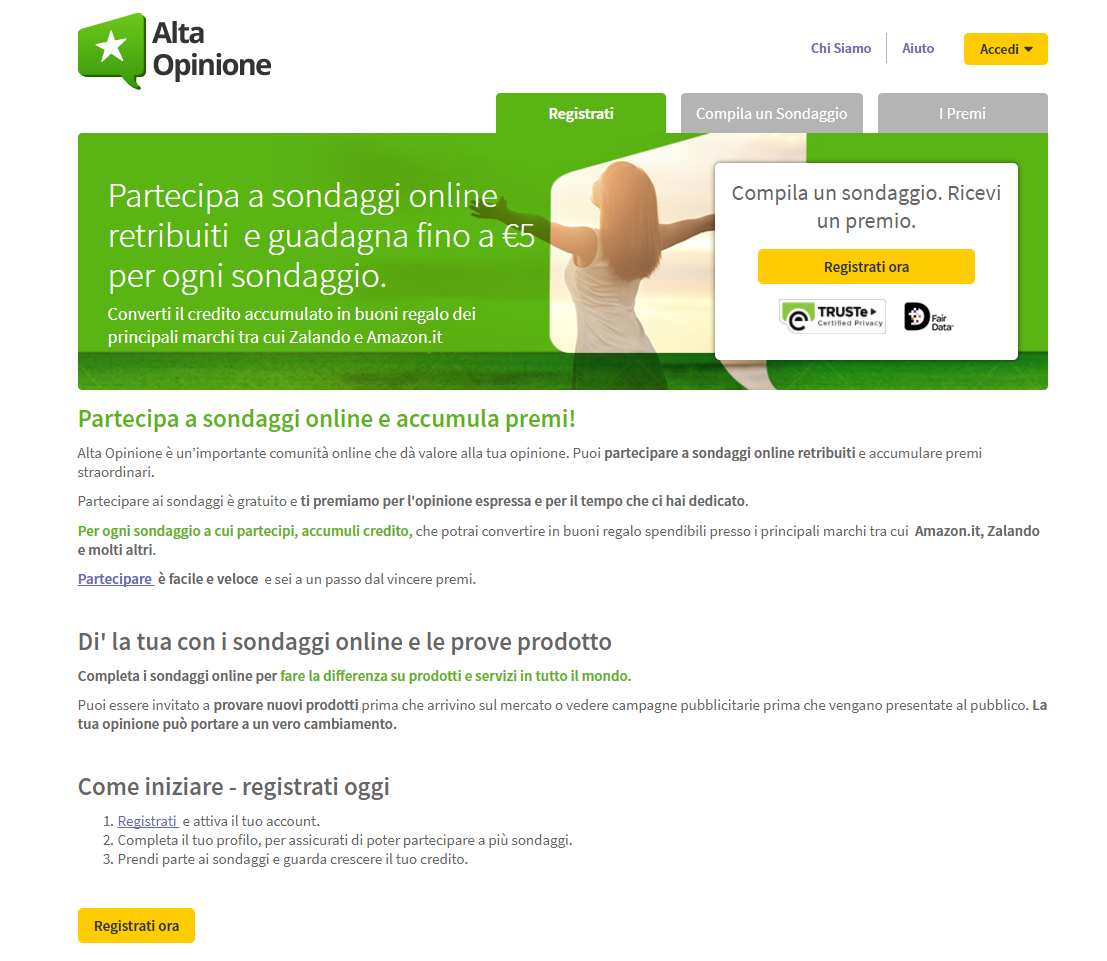 Come guadagnare online e trovare referrals diretti grati con Altaopinione