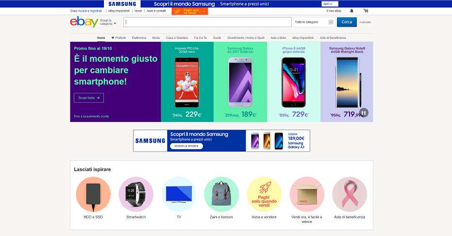 Come guadagnare online e trovare referrals diretti grati con Ebay