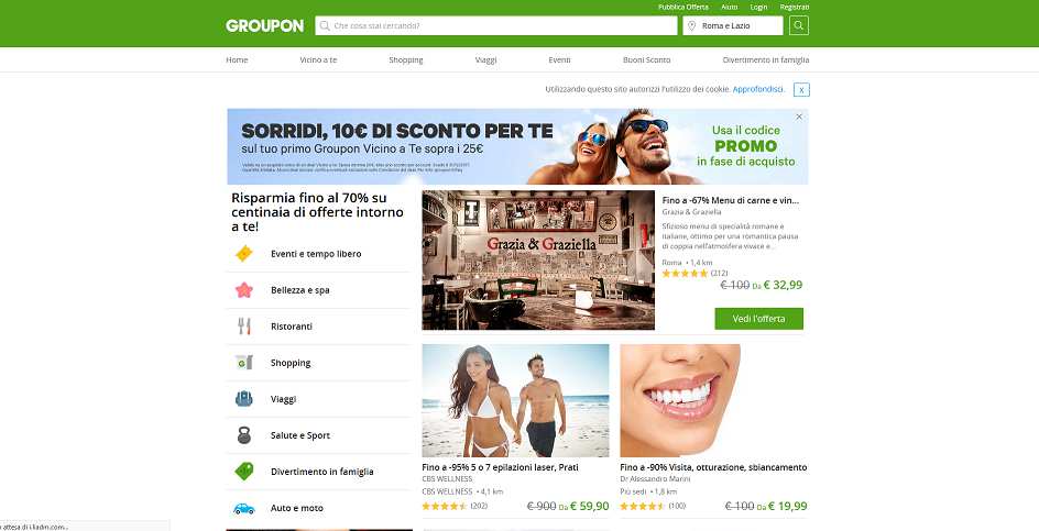 Come guadagnare online e trovare referrals diretti grati con Groupon