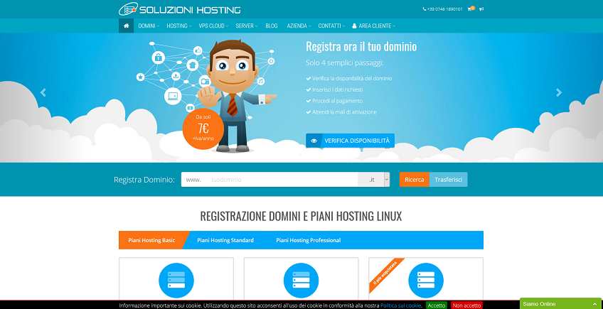 How to make money online e how to get free referrals with Soluzioni Hosting