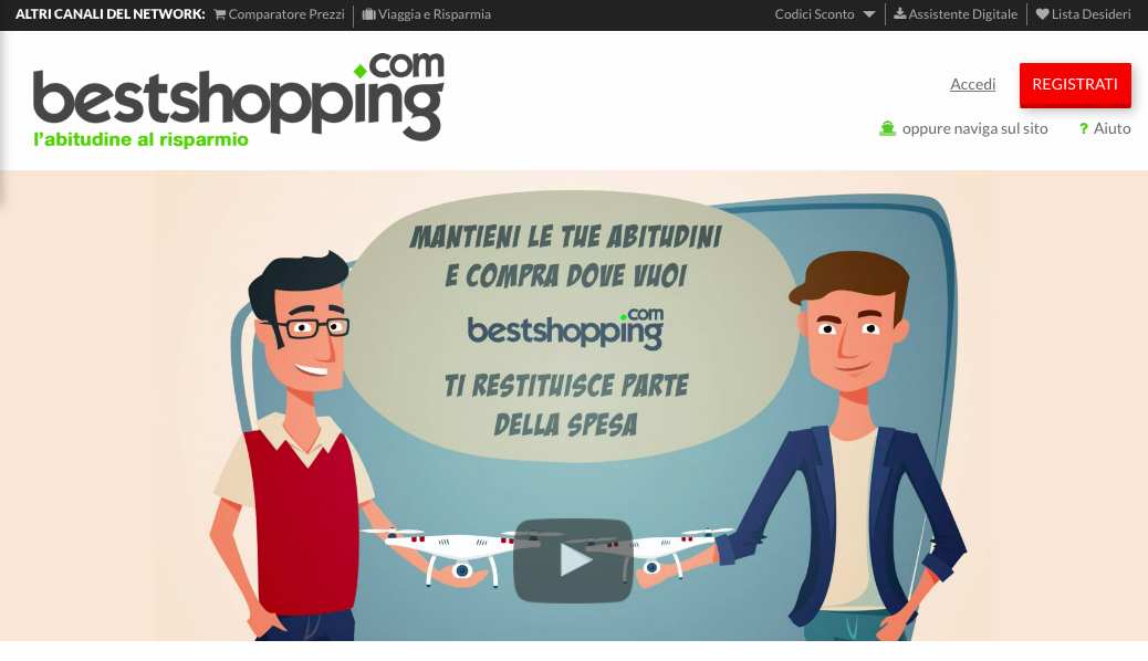 Come guadagnare online e trovare referrals diretti grati con Bestshopping