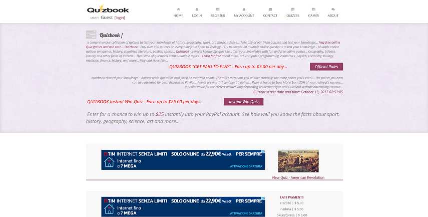 Come guadagnare online e trovare referrals diretti grati con Quizbook