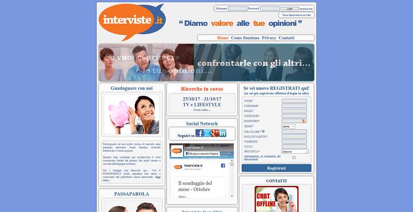 How to make money online e how to get free referrals with Interviste