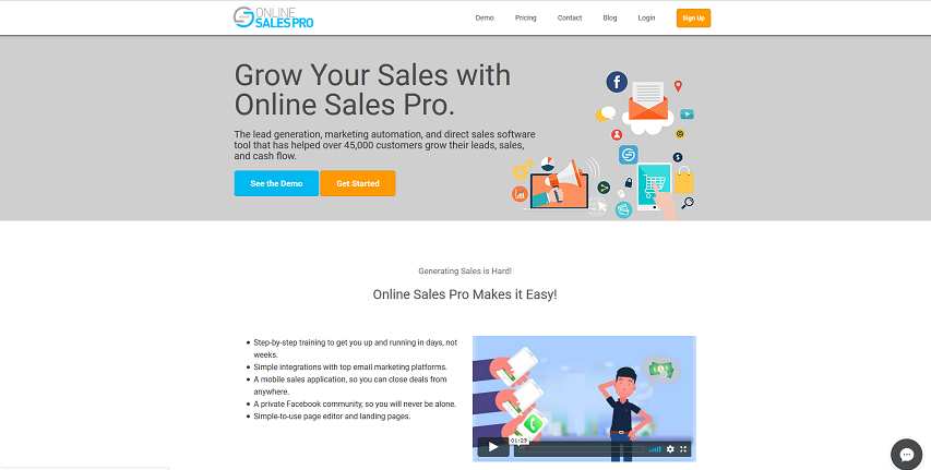 How to make money online e how to get free referrals with Online Sales Pro