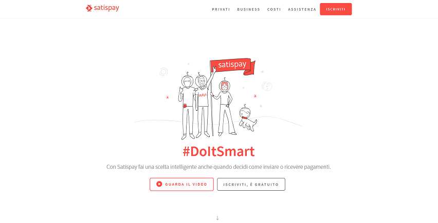 Come guadagnare online e trovare referrals diretti grati con Satispay