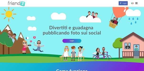 Come guadagnare online e trovare referrals diretti grati con Friendz