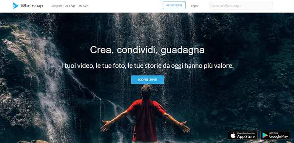 Come guadagnare online e trovare referrals diretti grati con Whoosnap