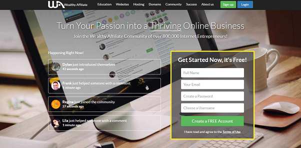 How to make money online e how to get free referrals with Wealthyaffiliate