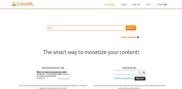 How to make money online e how to get free referrals with Coinurl