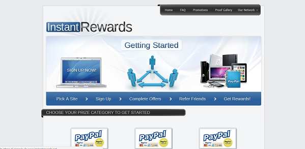 How to make money online e how to get free referrals with Instant Rewards