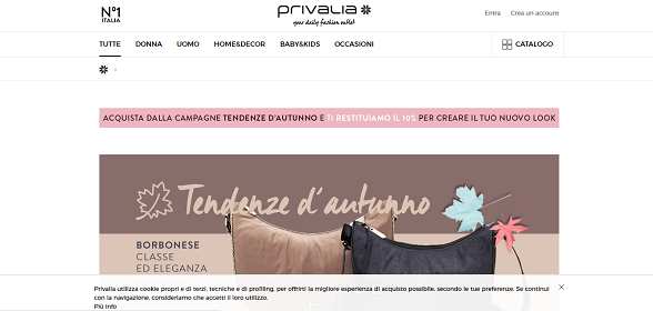 Come guadagnare online e trovare referrals diretti grati con Privalia