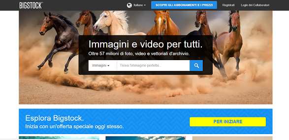 Come guadagnare online e trovare referrals diretti grati con Bigstock