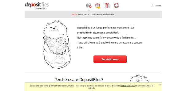 Come guadagnare online e trovare referrals diretti grati con Depositfiles