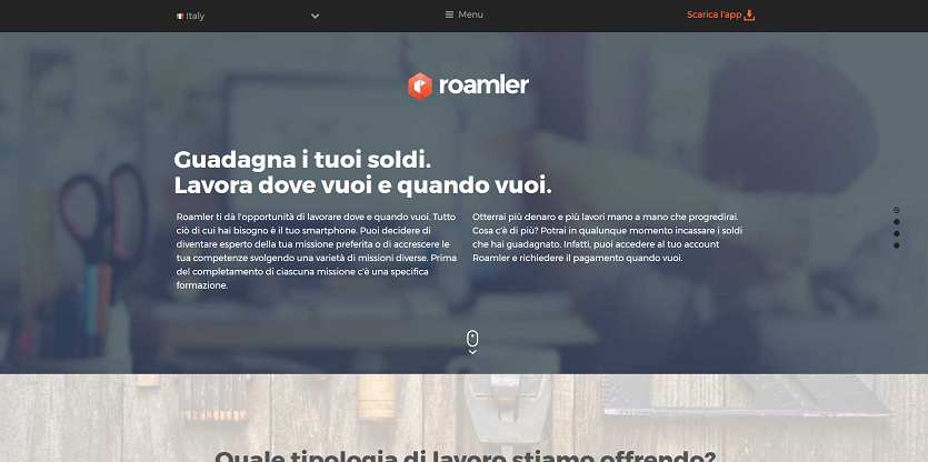 Come guadagnare online e trovare referrals diretti grati con Roamler