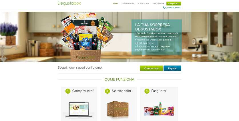 Come guadagnare online e trovare referrals diretti grati con Degustabox