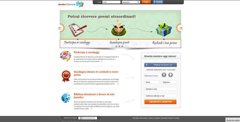 Come guadagnare online e trovare referrals diretti grati con Mondodiopinione