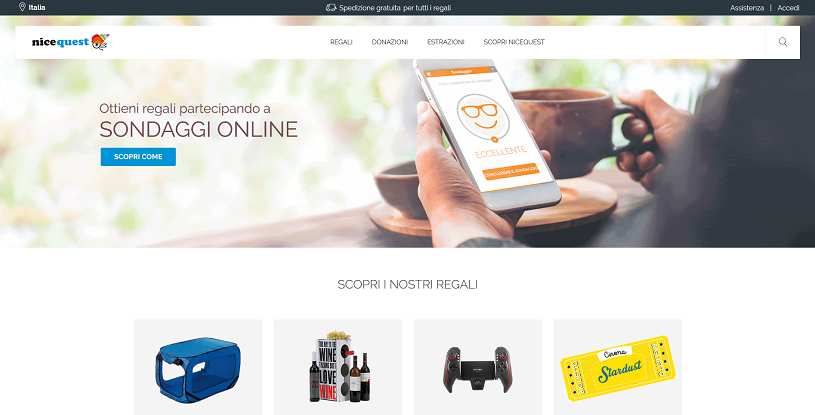 Come guadagnare online e trovare referrals diretti grati con Nicequest