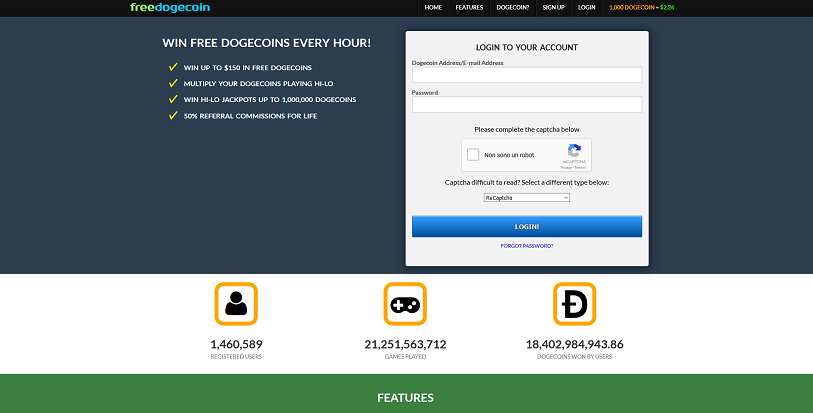How to make money online e how to get free referrals with Free Dogecoin