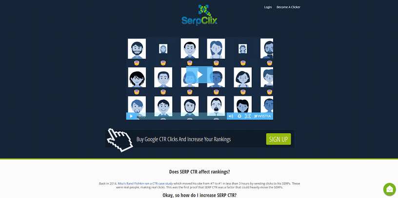 Come guadagnare online e trovare referrals diretti grati con Serpclix