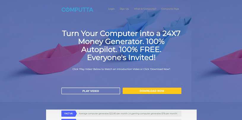 How to make money online e how to get free referrals with Computta