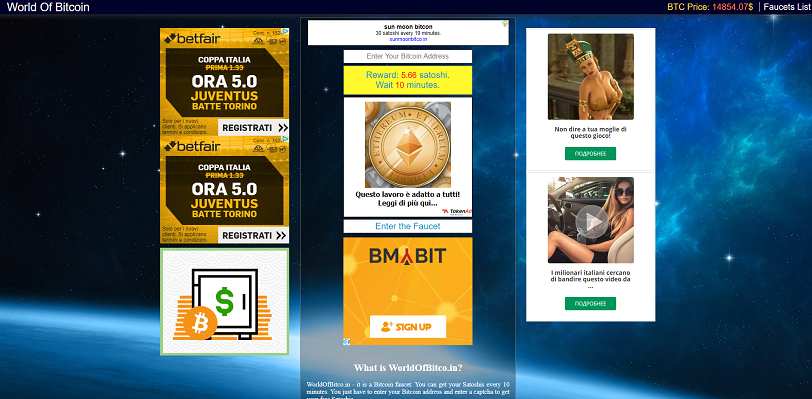 Come guadagnare online e trovare referrals diretti grati con World Of Bitcoin