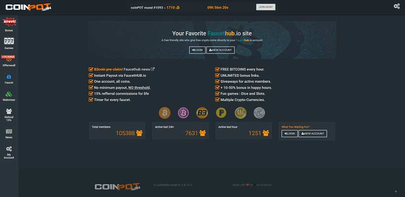 Come guadagnare online e trovare referrals diretti grati con Coinpot Win