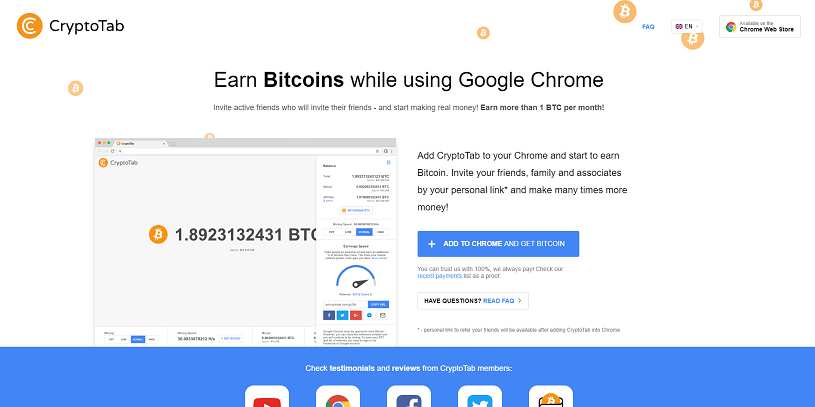 Come guadagnare online e trovare referrals diretti grati con Cryptotab