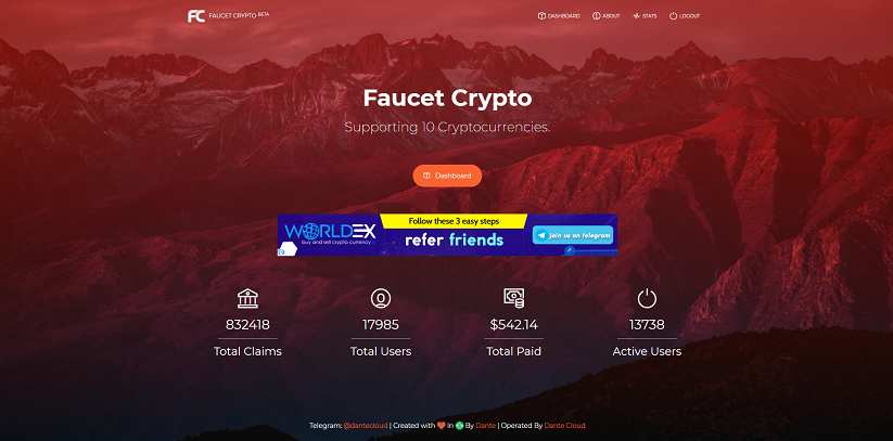 Come guadagnare online e trovare referrals diretti grati con Faucet Crypto