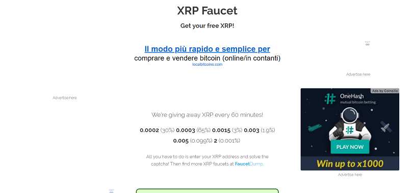 How to make money online e how to get free referrals with Xrp Faucet