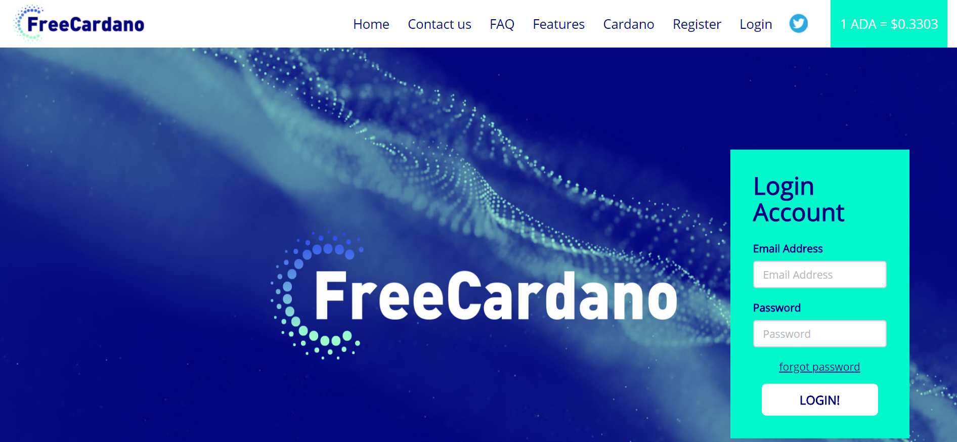 How to make money online e how to get free referrals with Free Cardano