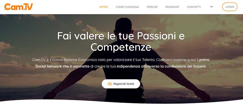 Come guadagnare online e trovare referrals diretti grati con Cam.tv