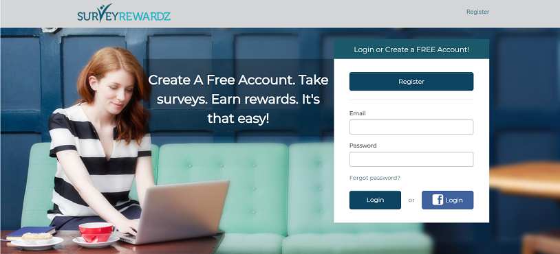 How to make money online e how to get free referrals with Survey Rewardz