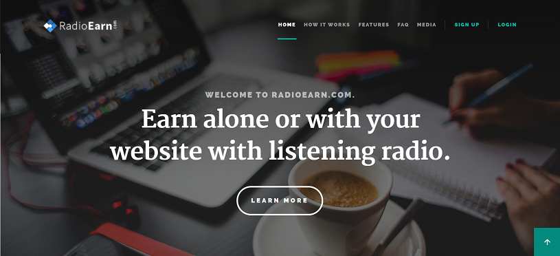 How to make money online e how to get free referrals with Radioearn