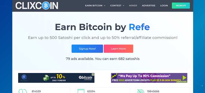 How to make money online e how to get free referrals with Clixcoin