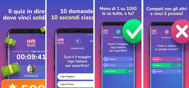 Come guadagnare online e trovare referrals diretti grati con Live Quiz