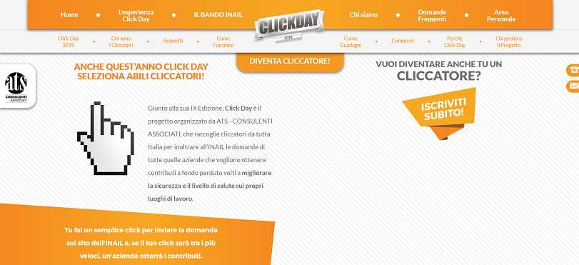 Come guadagnare online e trovare referrals diretti grati con Click Day