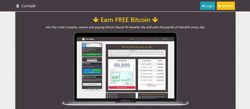 How to make money online e how to get free referrals with Cointalk