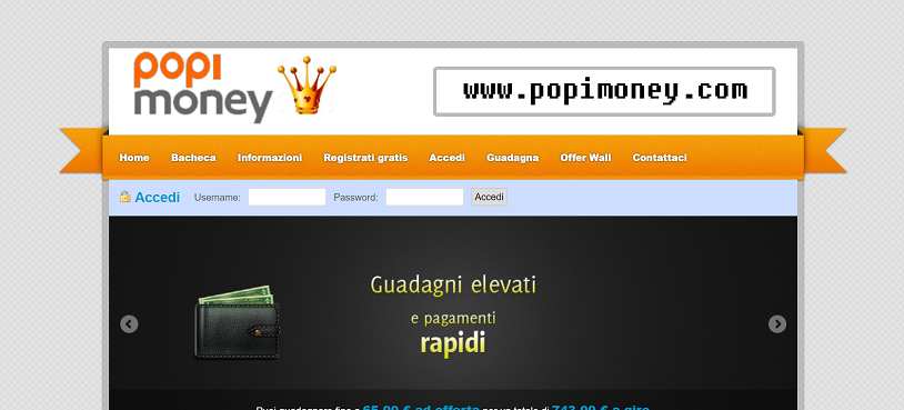 How to make money online e how to get free referrals with Popi Money