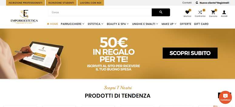 Come guadagnare online e trovare referrals diretti grati con Emporio Estetica