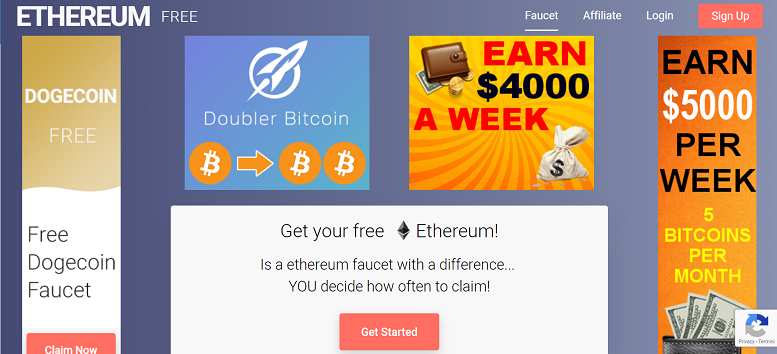 How to make money online e how to get free referrals with Ethereumfree