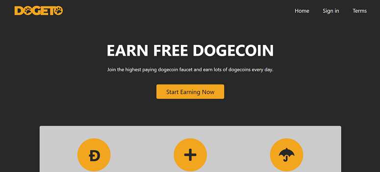 How to make money online e how to get free referrals with Dogeto