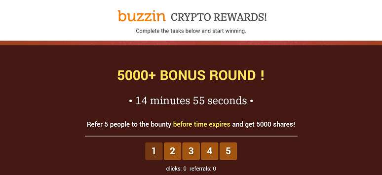 How to make money online e how to get free referrals with Buzzin