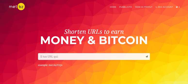 How to make money online e how to get free referrals with Metbz