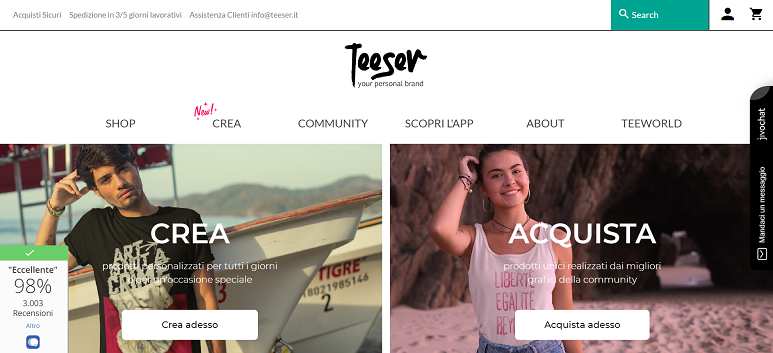 Come guadagnare online e trovare referrals diretti grati con Teeser