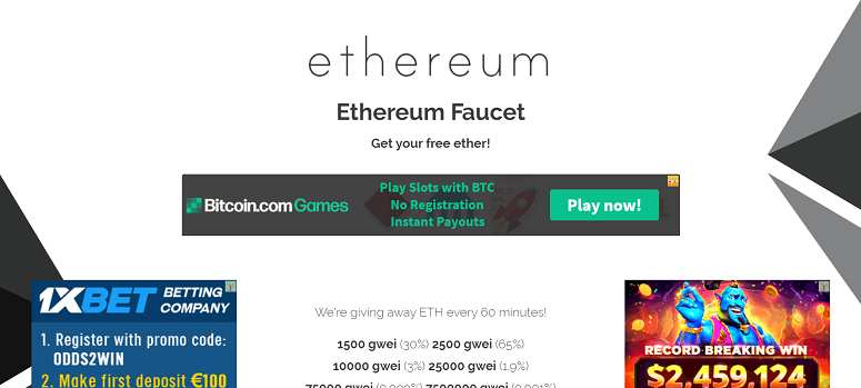 Come guadagnare online e trovare referrals diretti grati con Ethereumfaucet