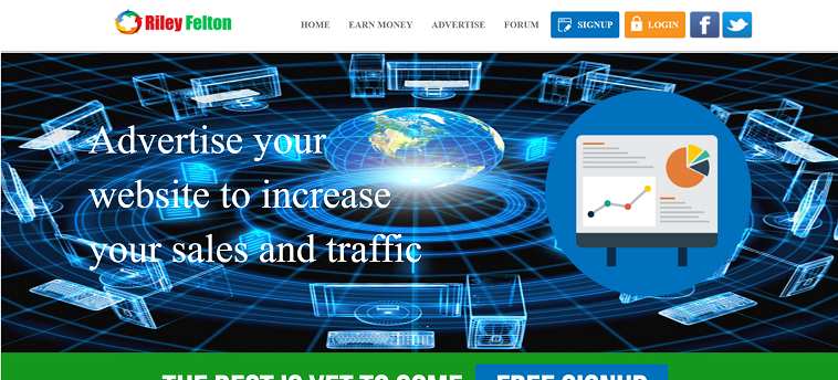 How to make money online e how to get free referrals with Riley Felton