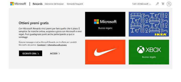 Come guadagnare online e trovare referrals diretti grati con Microsoft Rewards