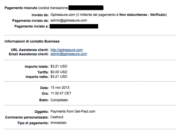 Payment 27 for Getpaid