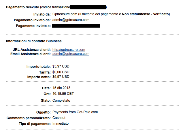 Payment 28 for Getpaid