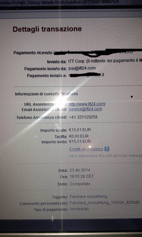 Payment 12 for Fanslave